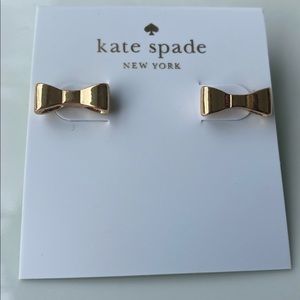 Kate Spade Gold Bow Studs